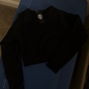 Black workout top & leggings